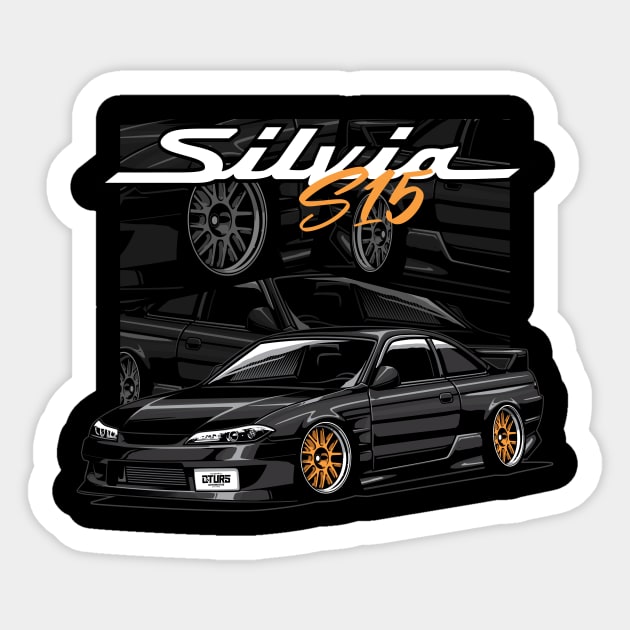 Silvia S15 Sticker by cturs